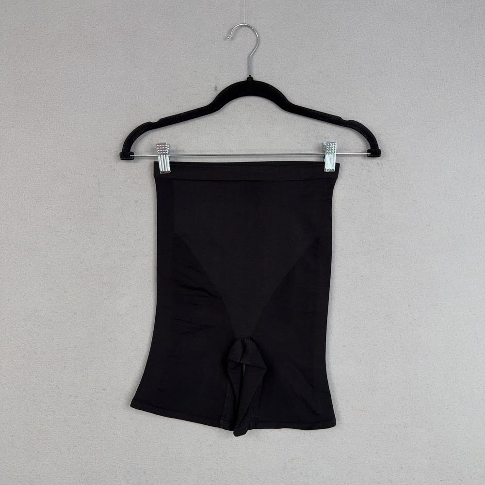 Wacoal Shapewear Shorts Womens Medium Black High Waist Seamless Control Top